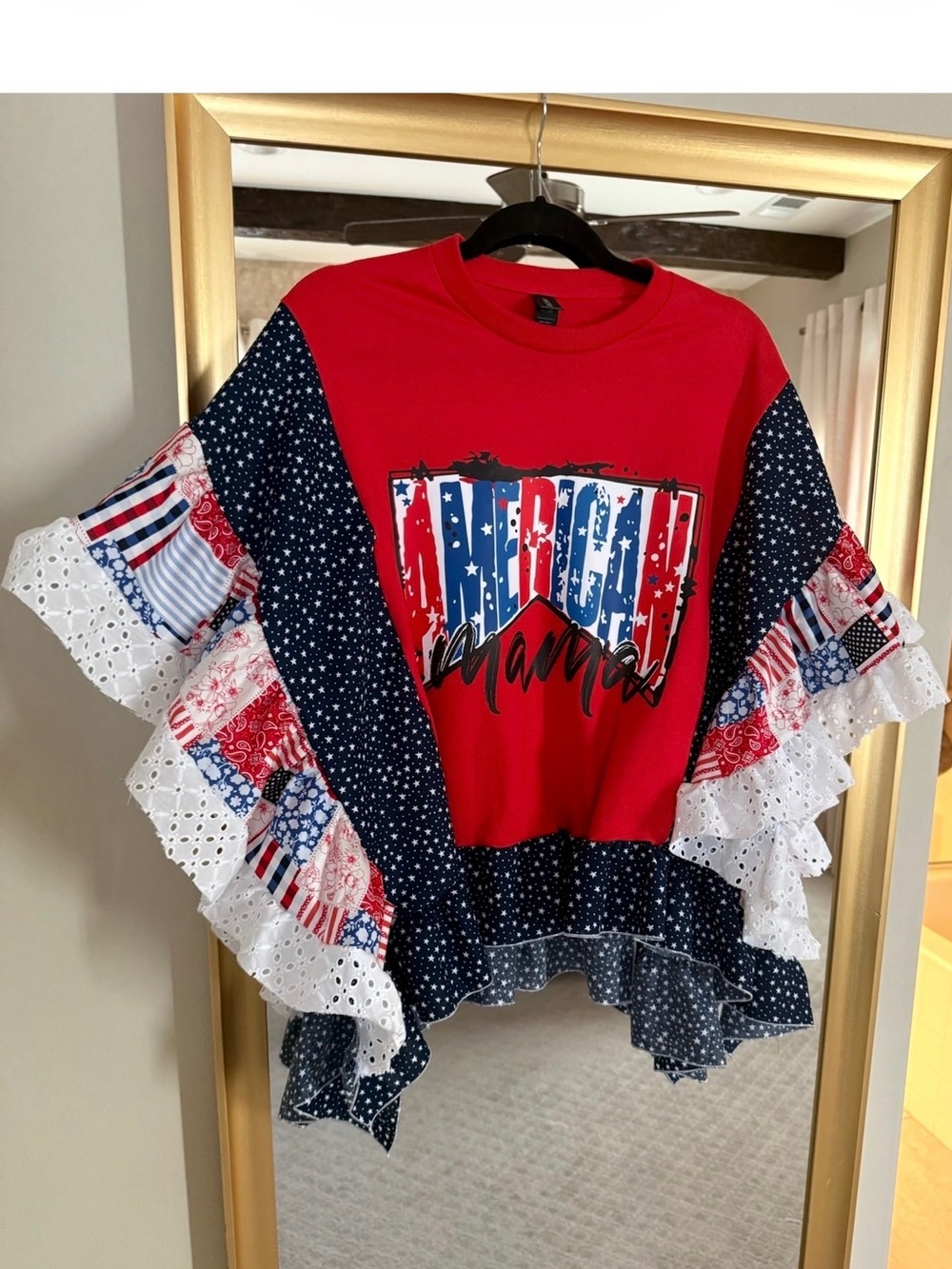 Custom American Mama 4th of July🇺🇸🎆